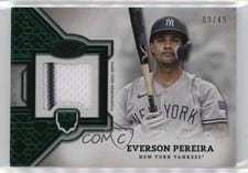 2024 Topps Tier One Rookie Relics Everson Pereira #RR-EP card