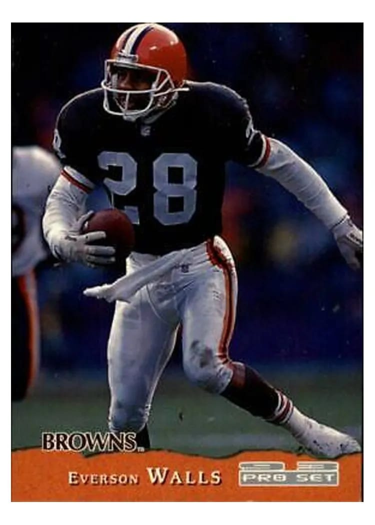 1993 Pro Set Everson Walls #119 card
