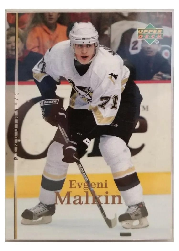 2007 Upper Deck Evgeni Malkin card