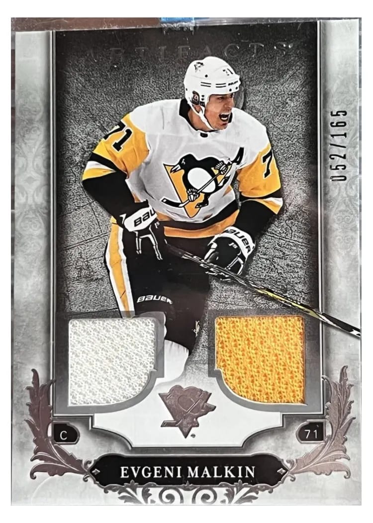 2018-19 Upper Deck Artifacts Base Set Evgeni Malkin #4 card