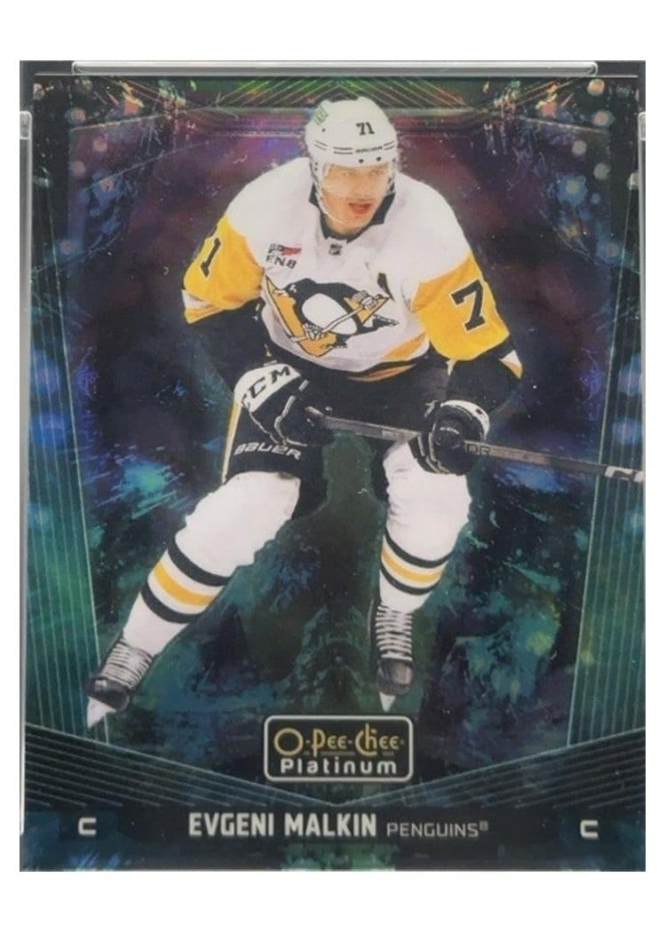 2024-25 O-Pee-Chee Platinum Base Set Evgeni Malkin #187 card
