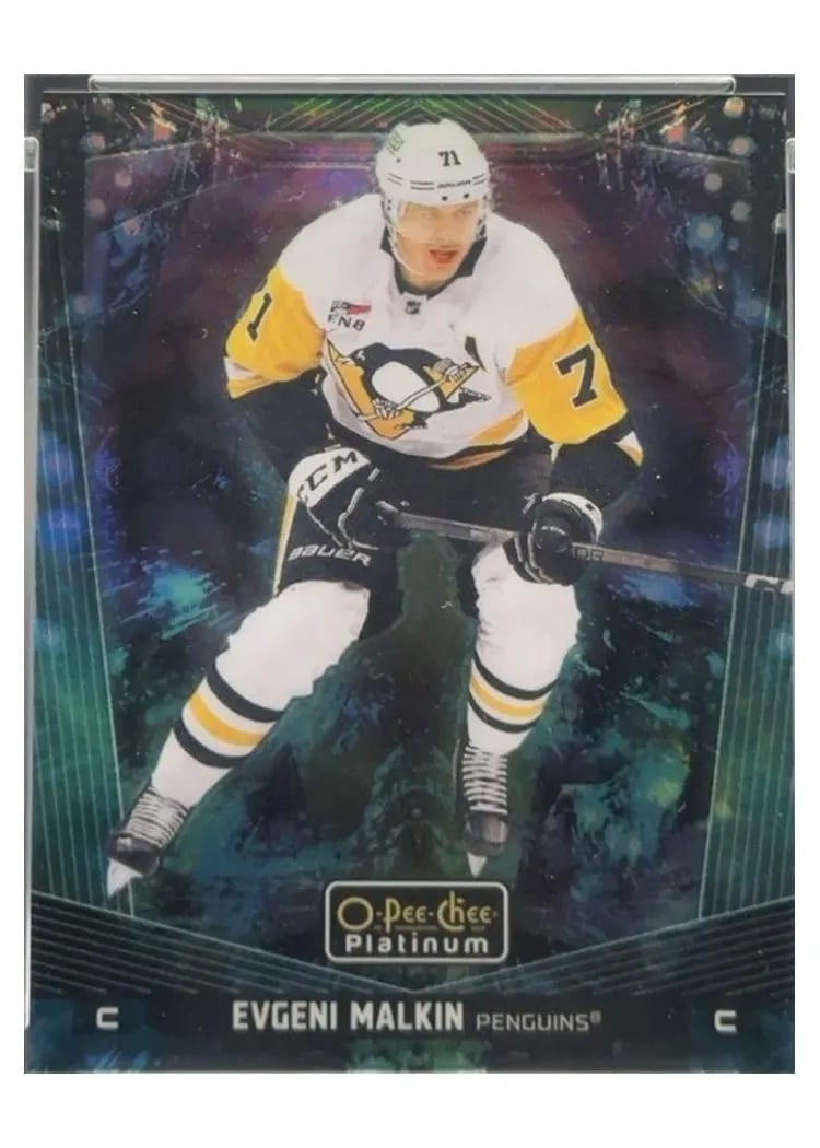 2024-25 O-Pee-Chee Platinum Base Set Evgeni Malkin #187 card
