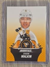 2024-25 Upper Deck Credentials Arena Giveaways - Bobbleheads Evgeni Malkin #BH-EM card