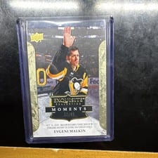 2025-26 Upper Deck Black Diamond Exquisite Moments Evgeni Malkin #M-EM card