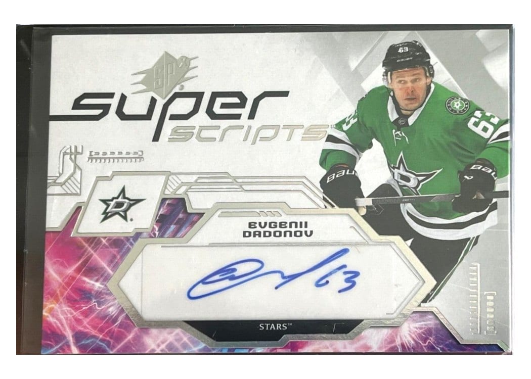 2023-24 SPx Superscripts Evgenii Dadonov #SS-ED card