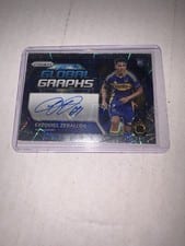 2025 Panini Prizm FIFA Club World Cup Global Graphs Exequiel Zeballos #GG-EZ card