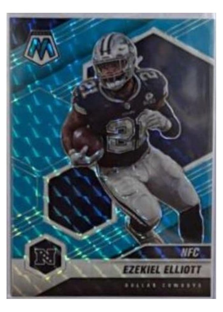 2021 Panini Mosaic Base Set Ezekiel Elliott #215 card