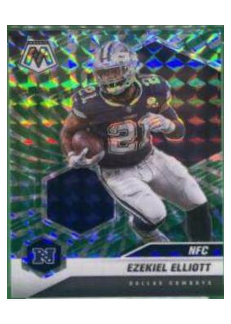 2021 Panini Mosaic Base Set Ezekiel Elliott #215 card