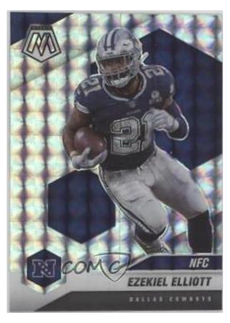 2021 Panini Mosaic Base Set Ezekiel Elliott #215 card