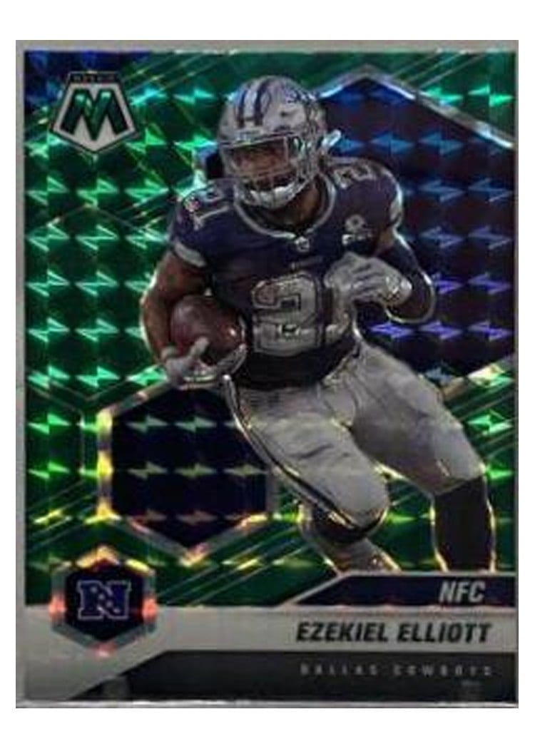 2021 Panini Mosaic Base Set Ezekiel Elliott #215 card