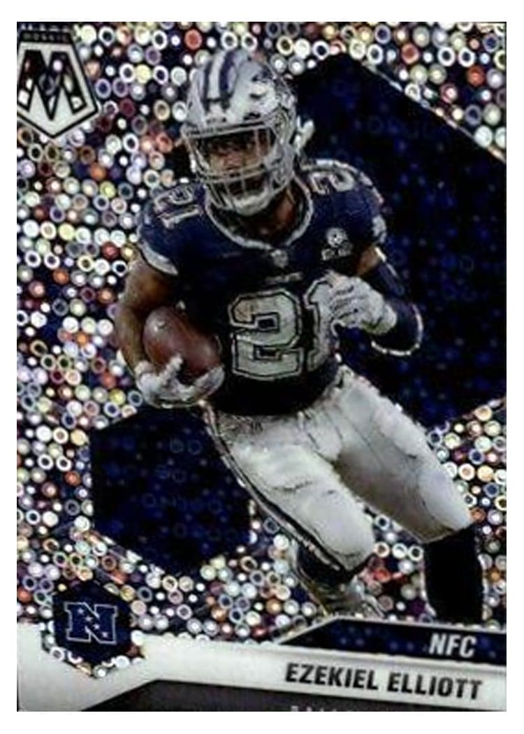 2021 Panini Mosaic Base Set Ezekiel Elliott #215 card
