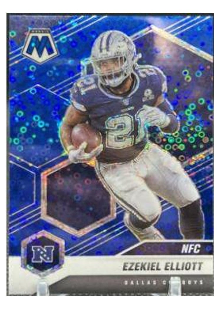 2021 Panini Mosaic Base Set Ezekiel Elliott #215 card