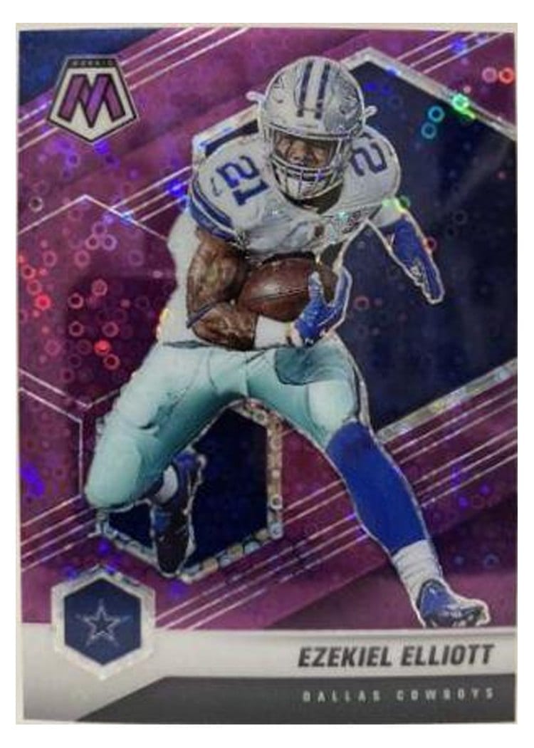 2021 Panini Mosaic Base Set Ezekiel Elliott #215 card
