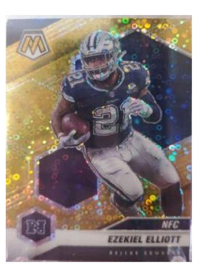 2021 Panini Mosaic Base Set Ezekiel Elliott #215 card