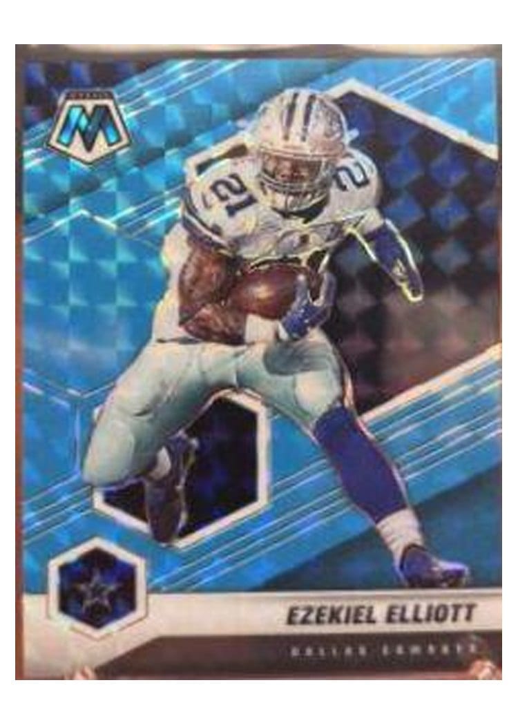 2021 Panini Mosaic Base Set Ezekiel Elliott #60 card