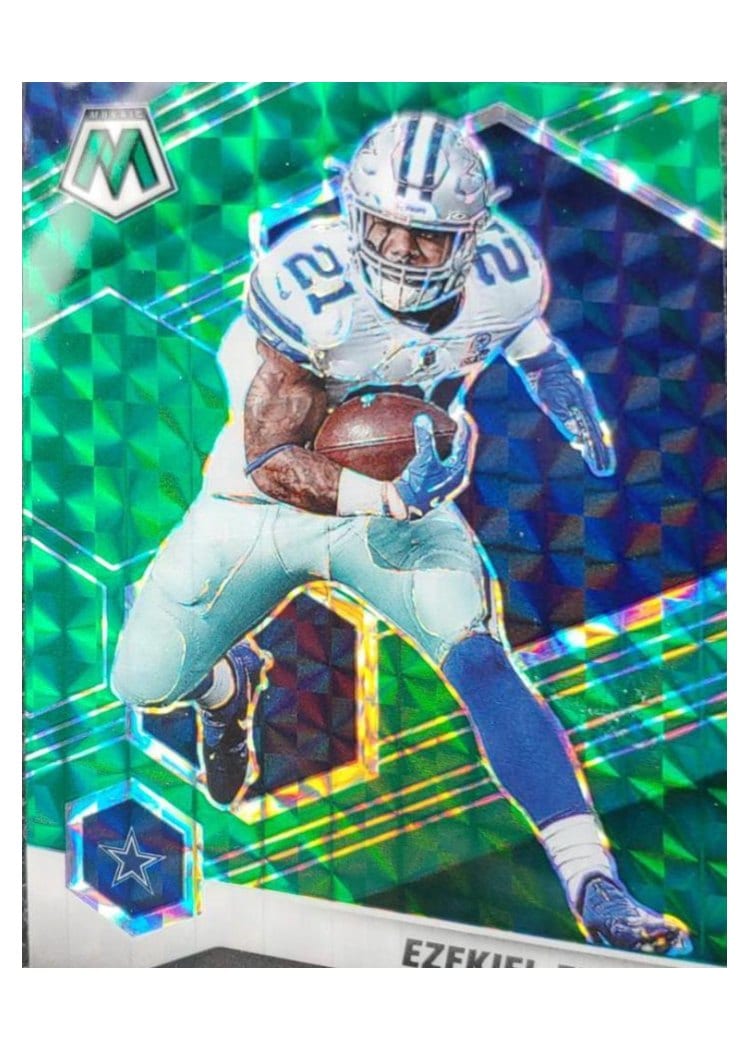 2021 Panini Mosaic Base Set Ezekiel Elliott #60 card