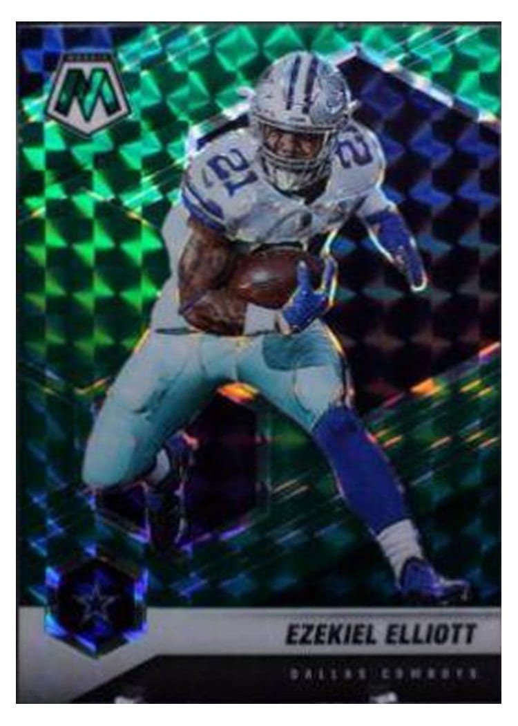 2021 Panini Mosaic Base Set Ezekiel Elliott #60 card