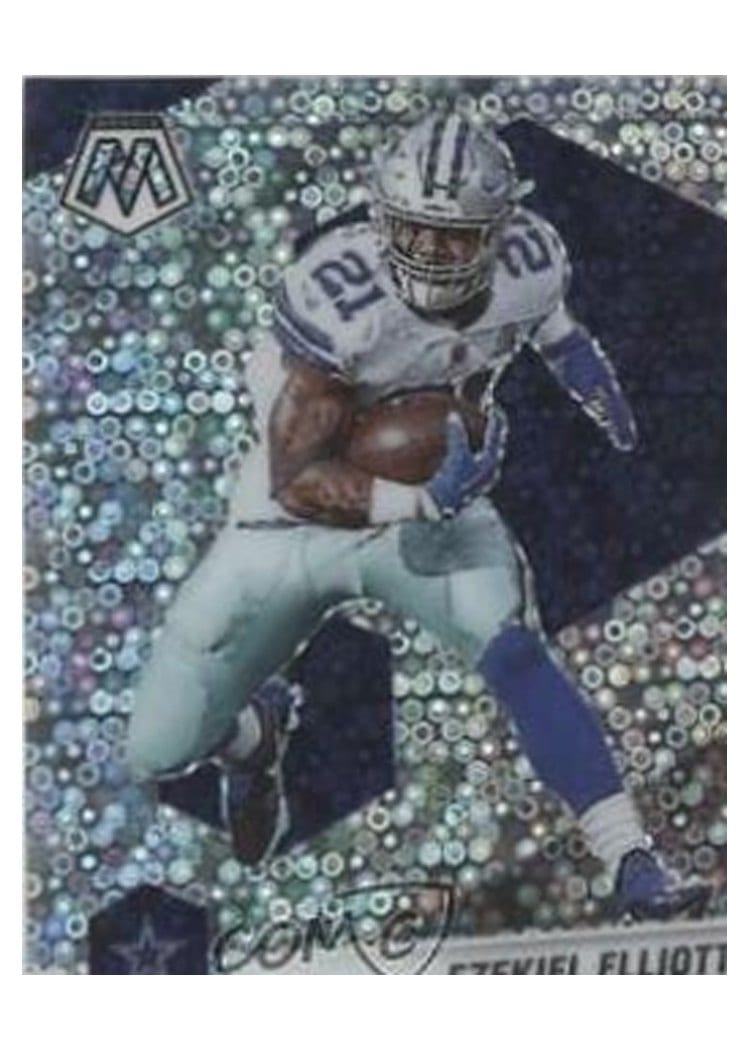 2021 Panini Mosaic Base Set Ezekiel Elliott #60 card