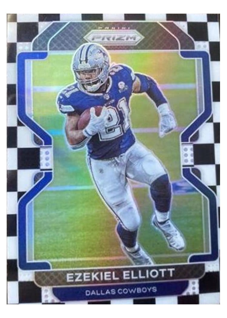 2021 Panini Prizm Base Set Ezekiel Elliott #243 card