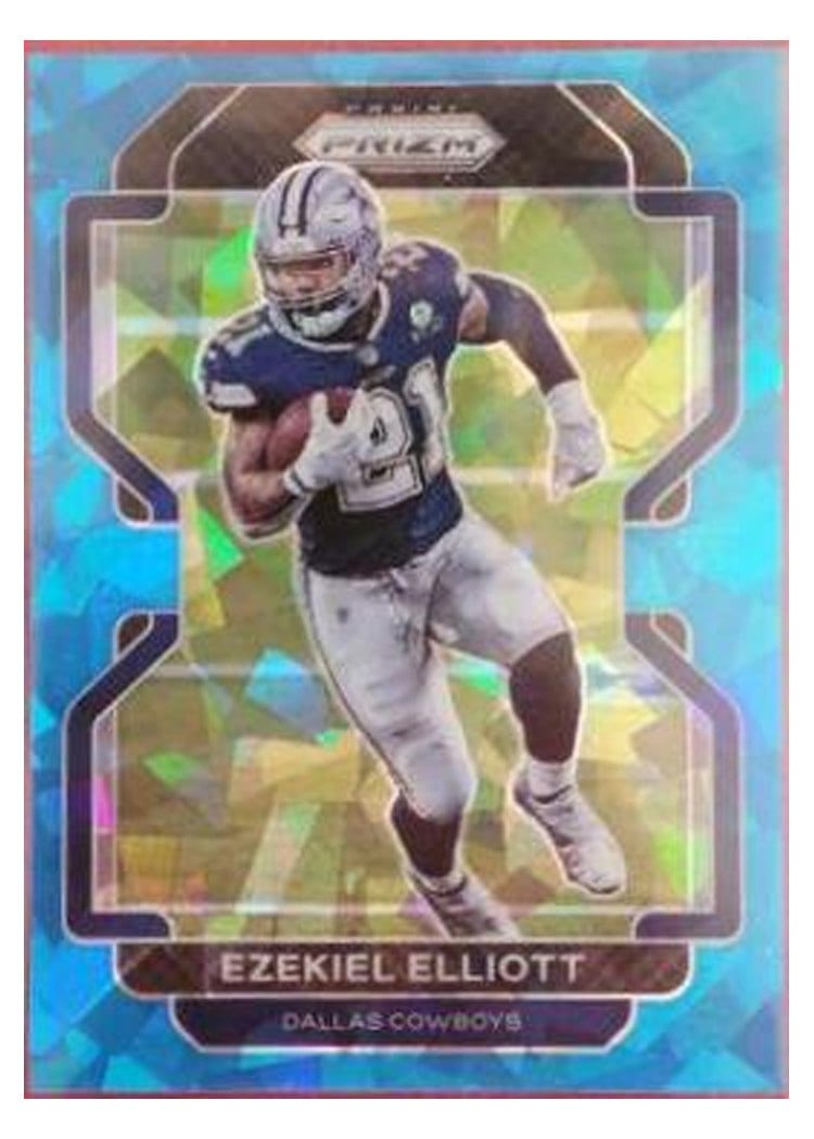 2021 Panini Prizm Base Set Ezekiel Elliott #243 card