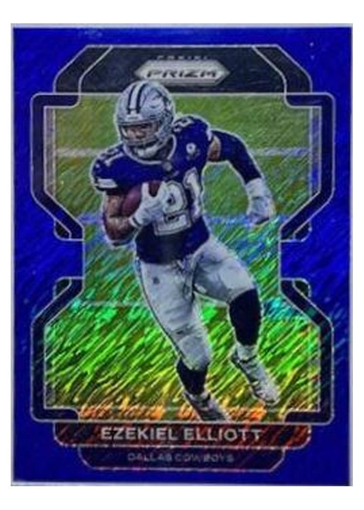 2021 Panini Prizm Base Set Ezekiel Elliott #243 card