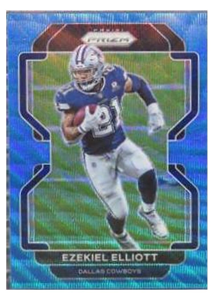 2021 Panini Prizm Base Set Ezekiel Elliott #243 card