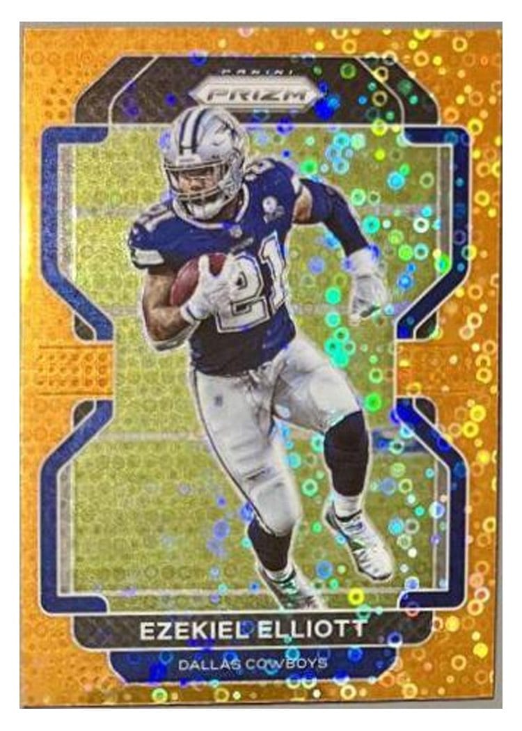 2021 Panini Prizm Base Set Ezekiel Elliott #243 card