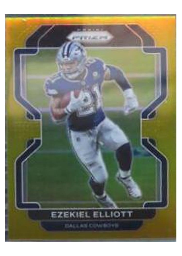 2021 Panini Prizm Base Set Ezekiel Elliott #243 card
