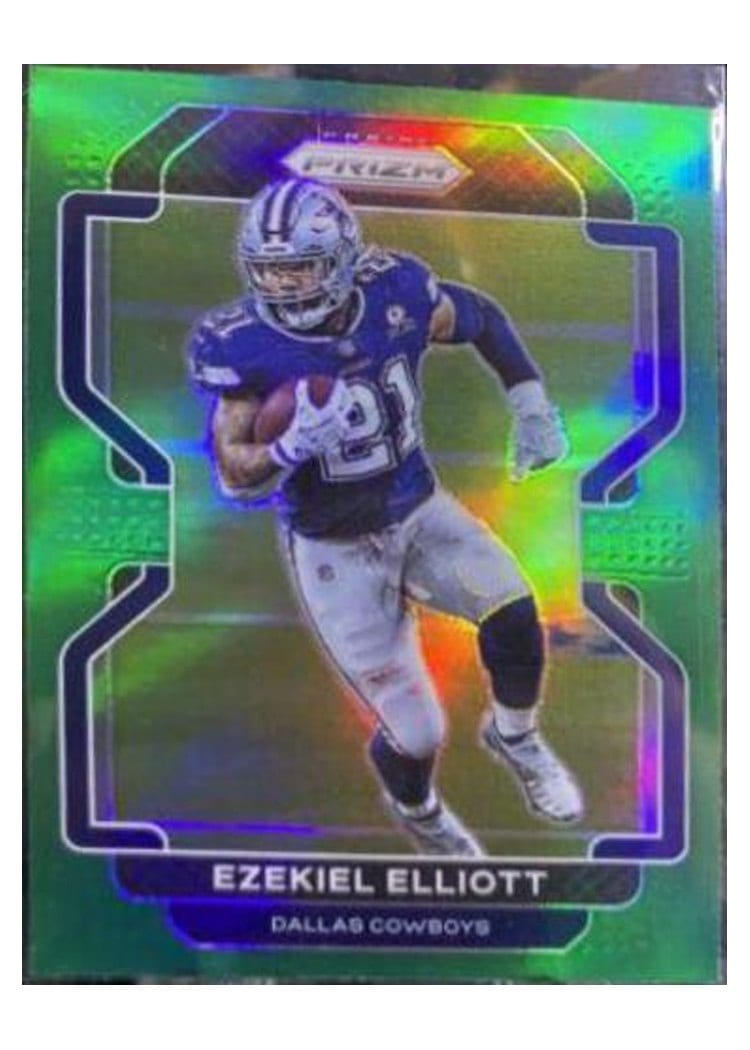 2021 Panini Prizm Base Set Ezekiel Elliott #243 card