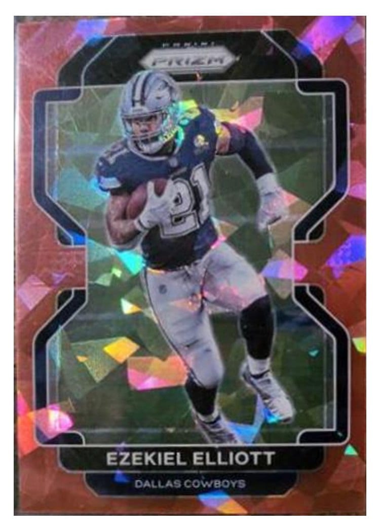 2021 Panini Prizm Base Set Ezekiel Elliott #243 card