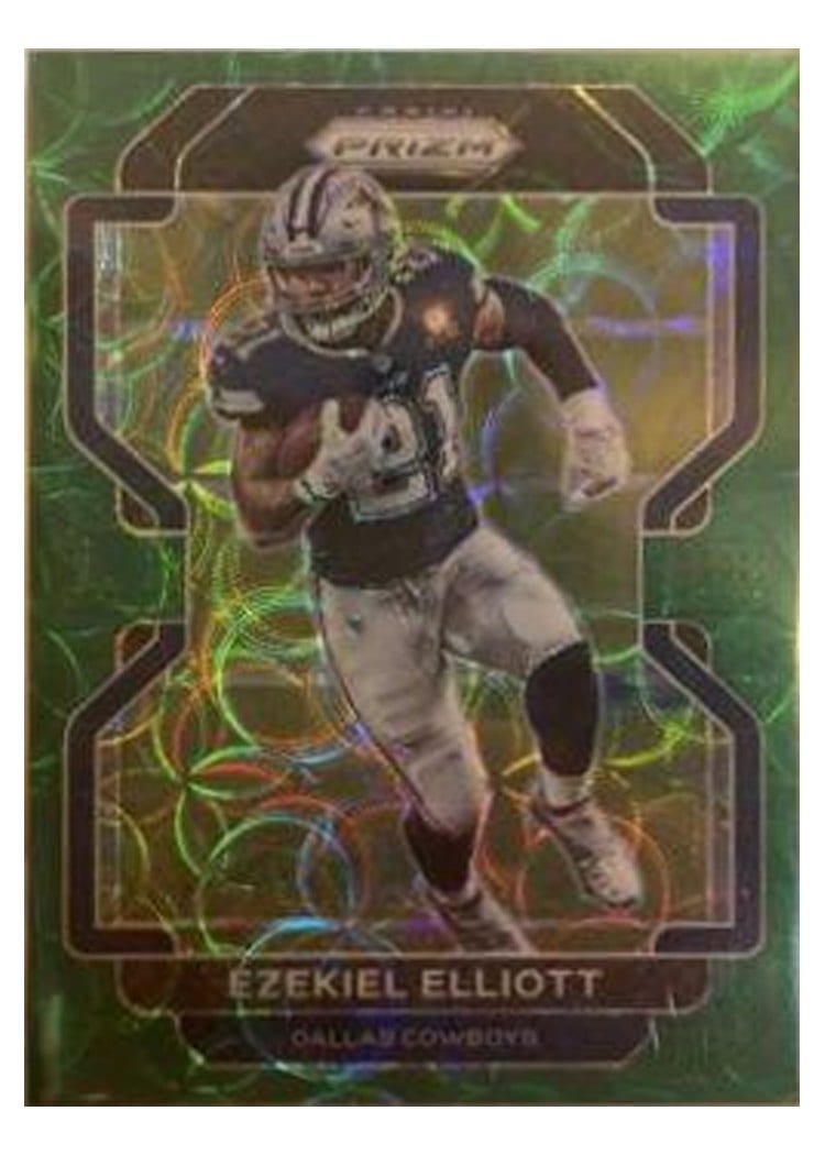 2021 Panini Prizm Base Set Ezekiel Elliott #243 card