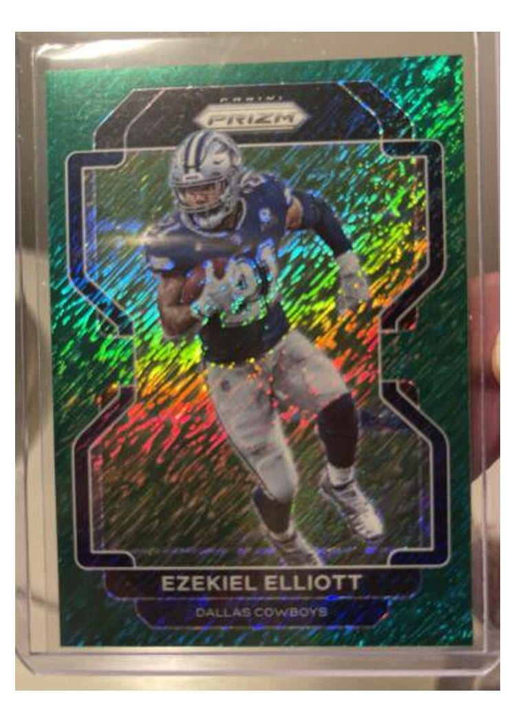 2021 Panini Prizm Base Set Ezekiel Elliott #243 card