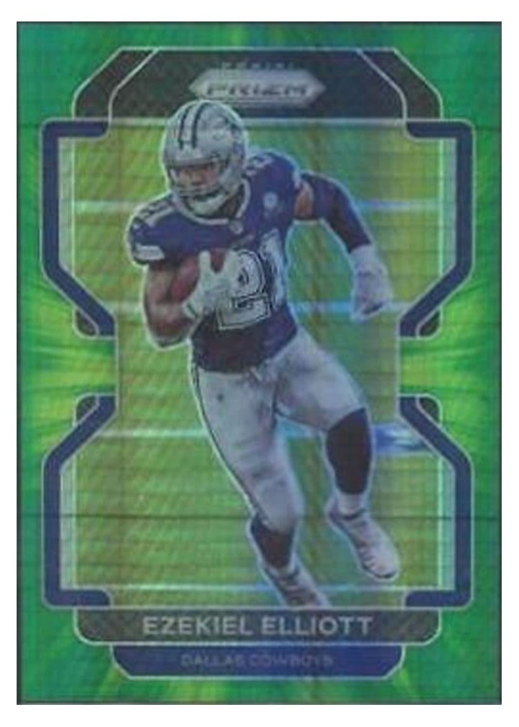 2021 Panini Prizm Base Set Ezekiel Elliott #243 card