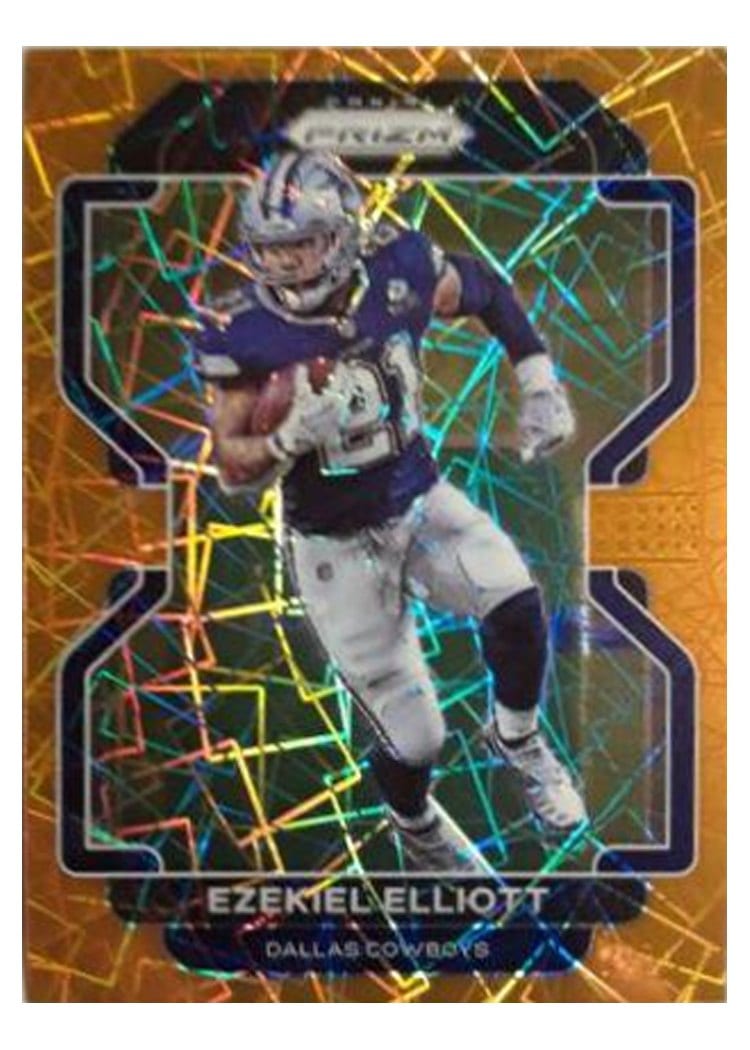 2021 Panini Prizm Base Set Ezekiel Elliott #243 card