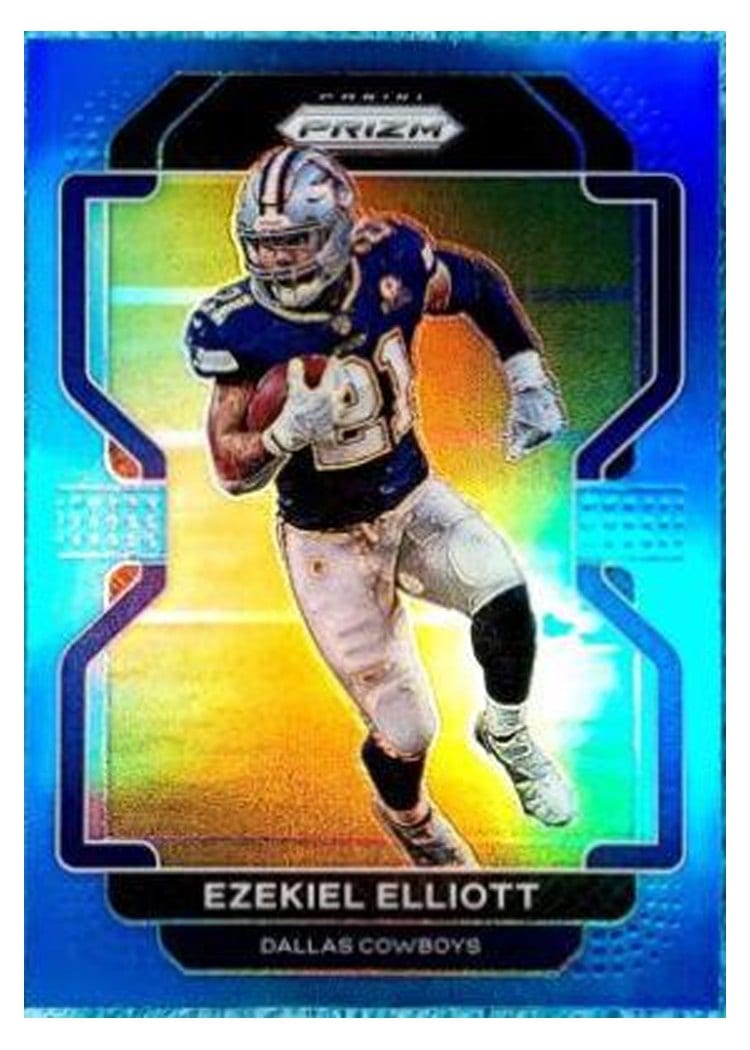 2021 Panini Prizm Base Set Ezekiel Elliott #243 card