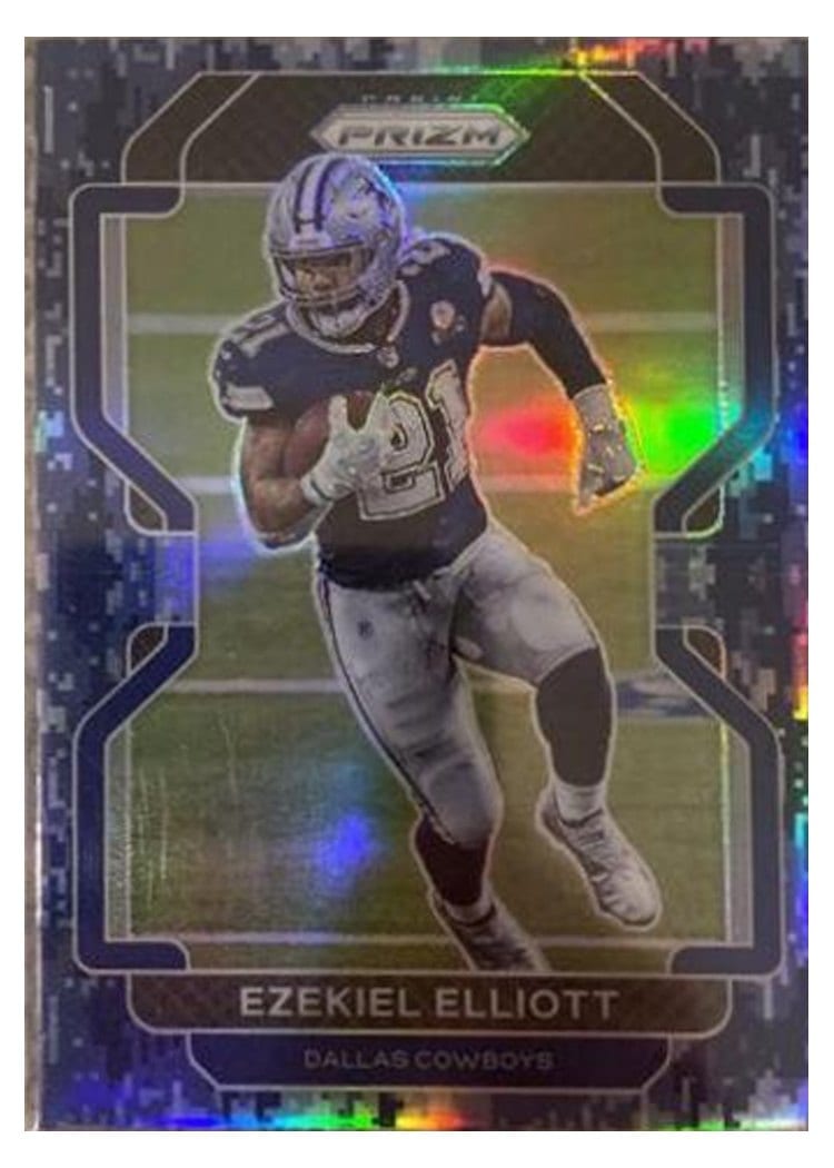 2021 Panini Prizm Base Set Ezekiel Elliott #243 card
