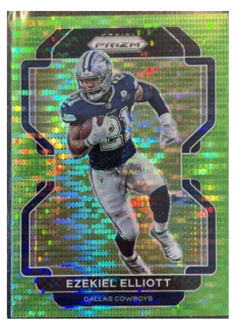 2021 Panini Prizm Base Set Ezekiel Elliott #243 card