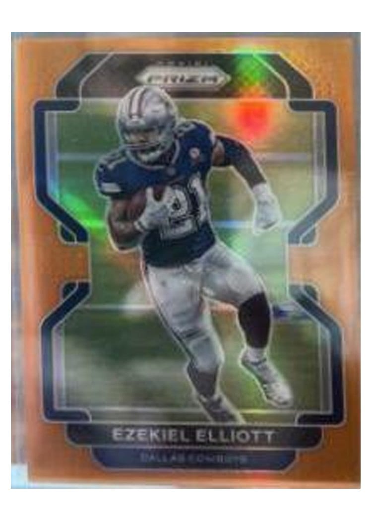 2021 Panini Prizm Base Set Ezekiel Elliott #243 card
