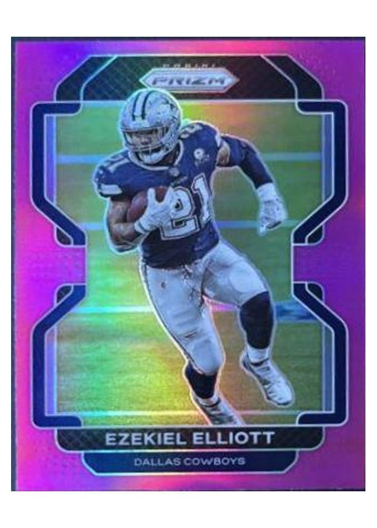 2021 Panini Prizm Base Set Ezekiel Elliott #243 card
