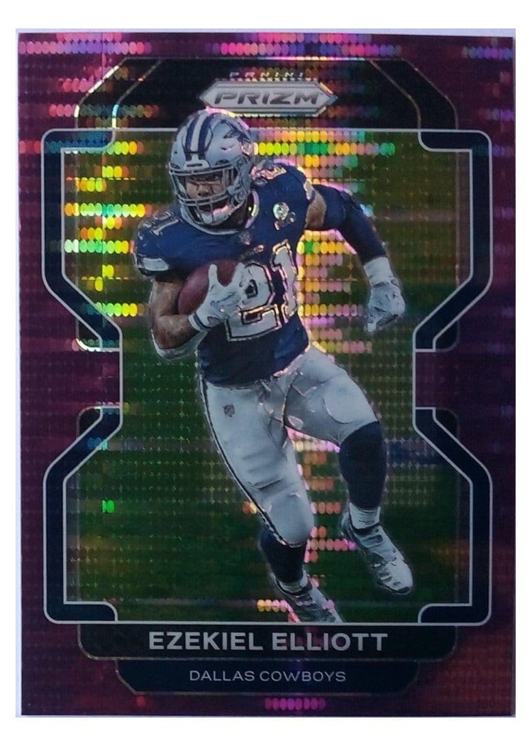 2021 Panini Prizm Base Set Ezekiel Elliott #243 card