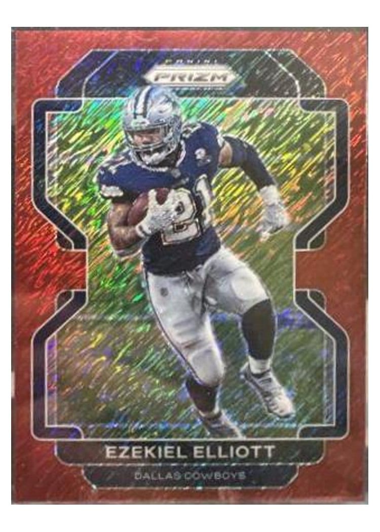2021 Panini Prizm Base Set Ezekiel Elliott #243 card