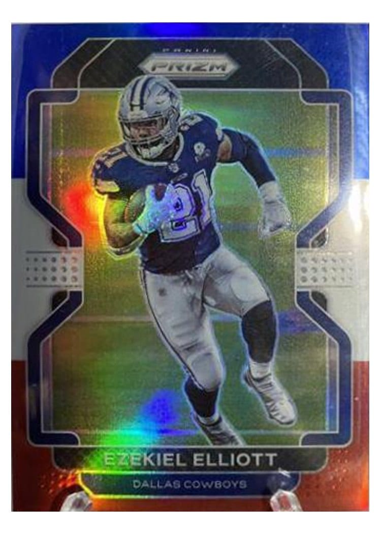 2021 Panini Prizm Base Set Ezekiel Elliott #243 card