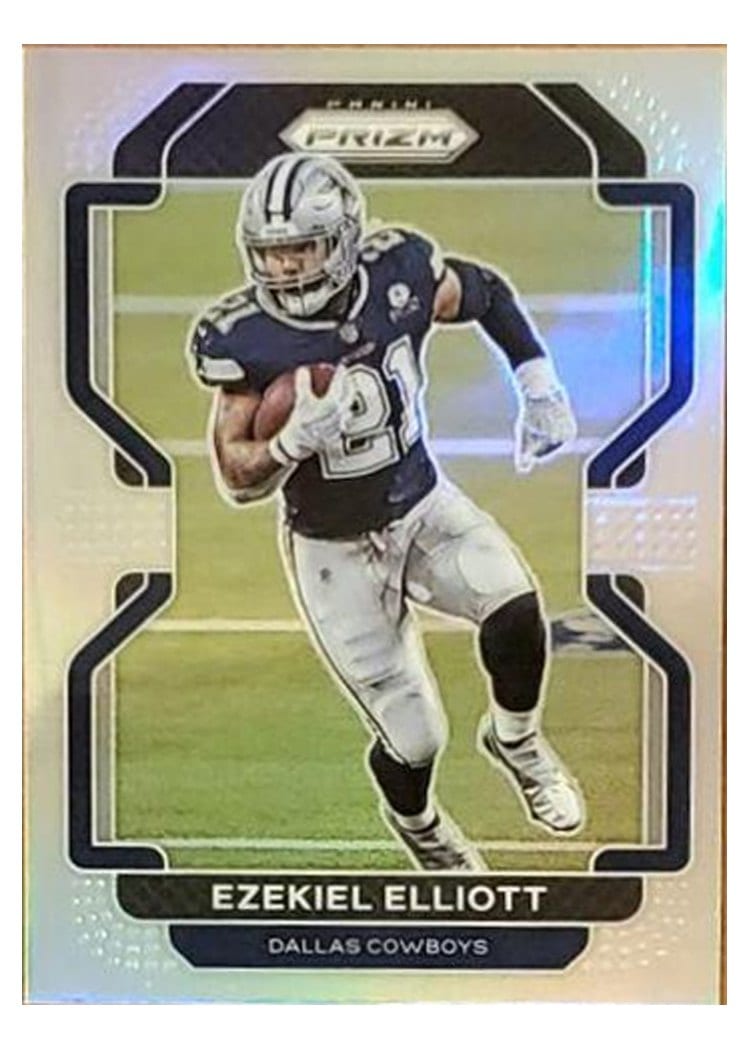 2021 Panini Prizm Base Set Ezekiel Elliott #243 card