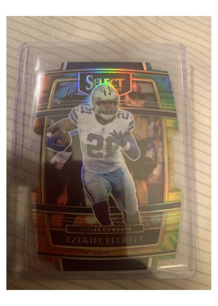 2021 Panini Select Base Set Ezekiel Elliott #11 card