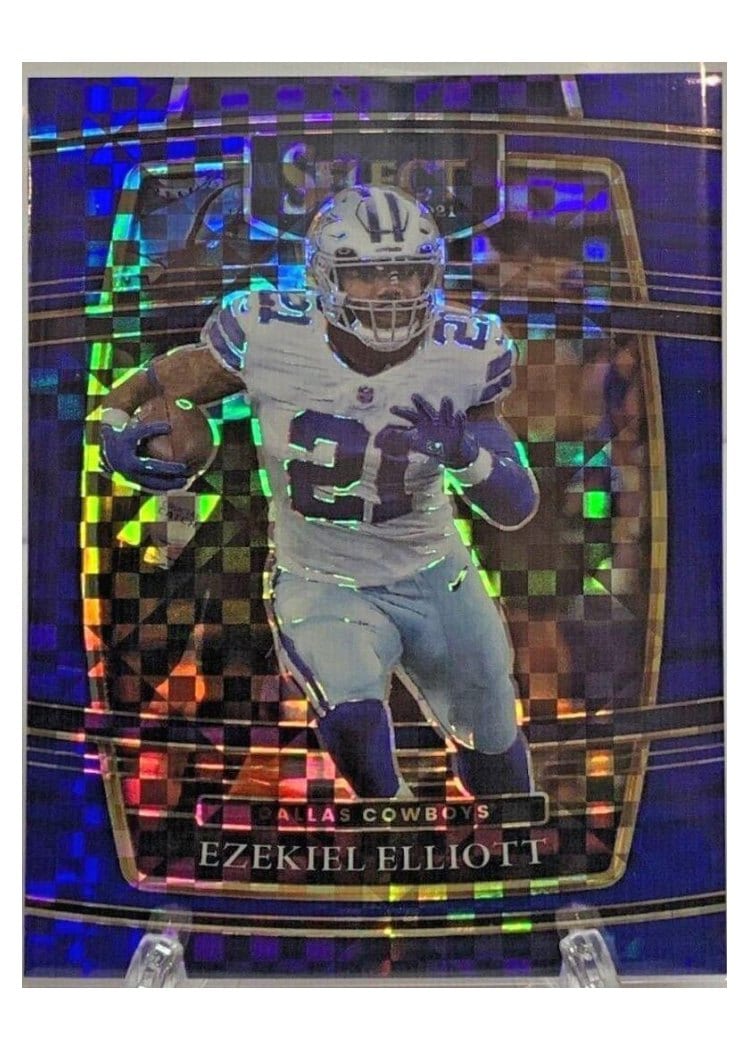 2021 Panini Select Base Set Ezekiel Elliott #11 card