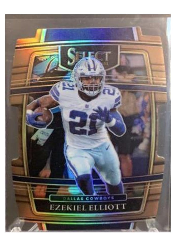 2021 Panini Select Base Set Ezekiel Elliott #11 card