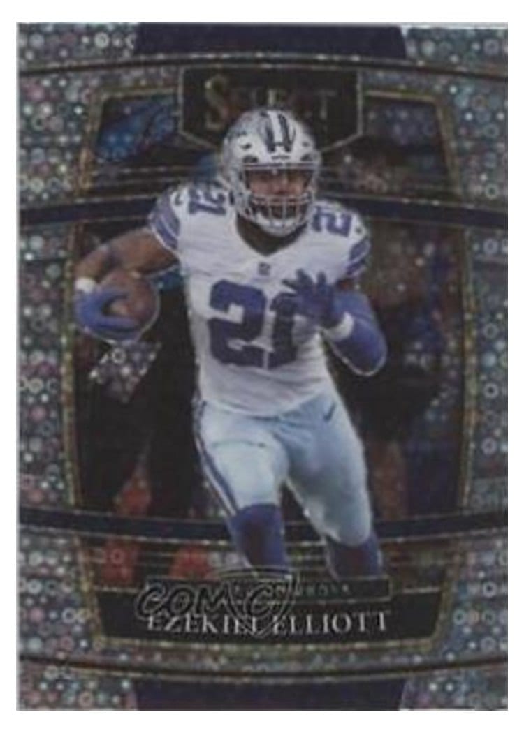 2021 Panini Select Base Set Ezekiel Elliott #11 card