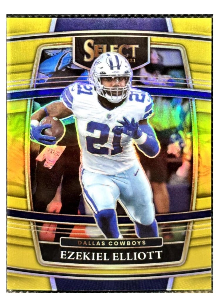 2021 Panini Select Base Set Ezekiel Elliott #11 card