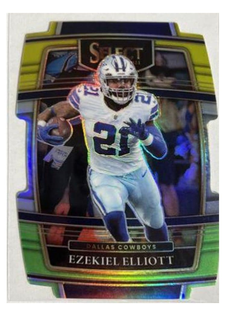 2021 Panini Select Base Set Ezekiel Elliott #11 card