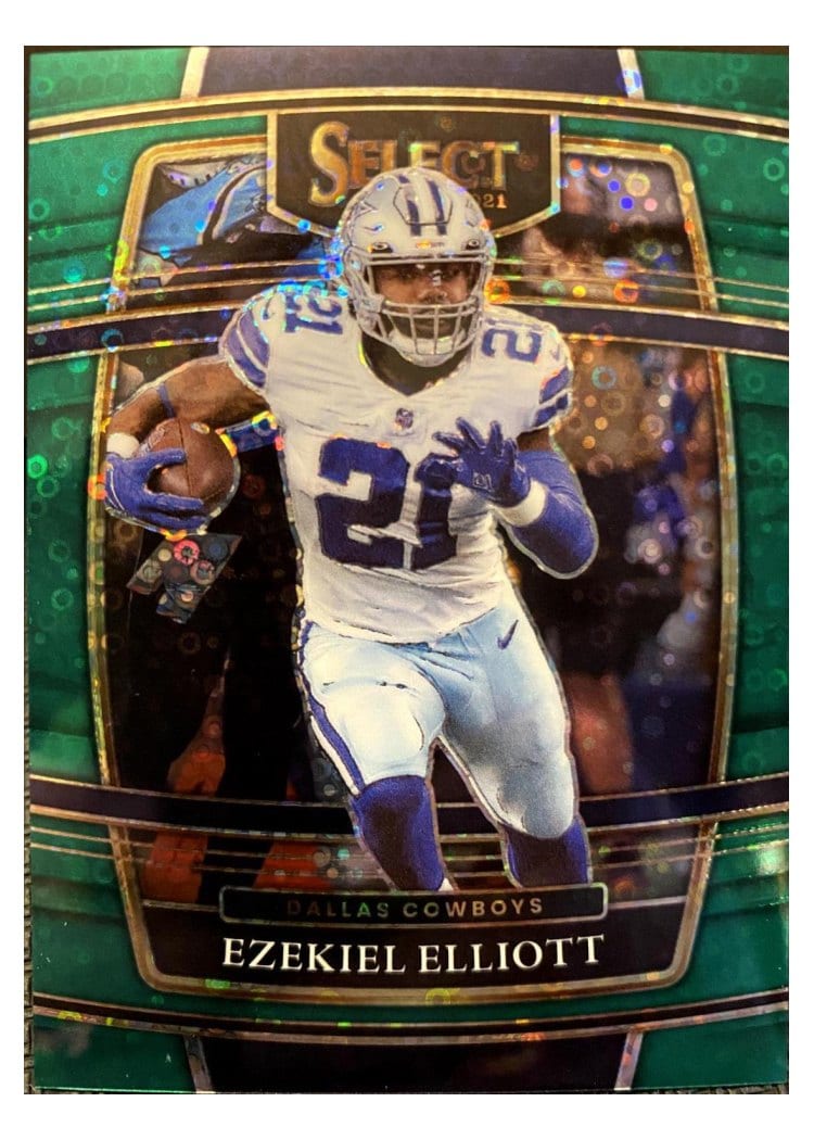 2021 Panini Select Base Set Ezekiel Elliott #11 card